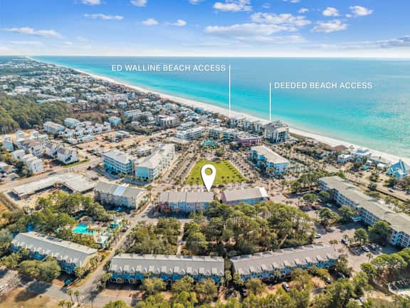 Updated! Beach Access - Pool - Walkable Dining