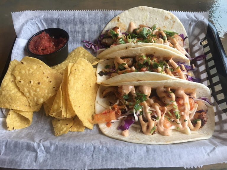 Fish Tacos, mahi mahi